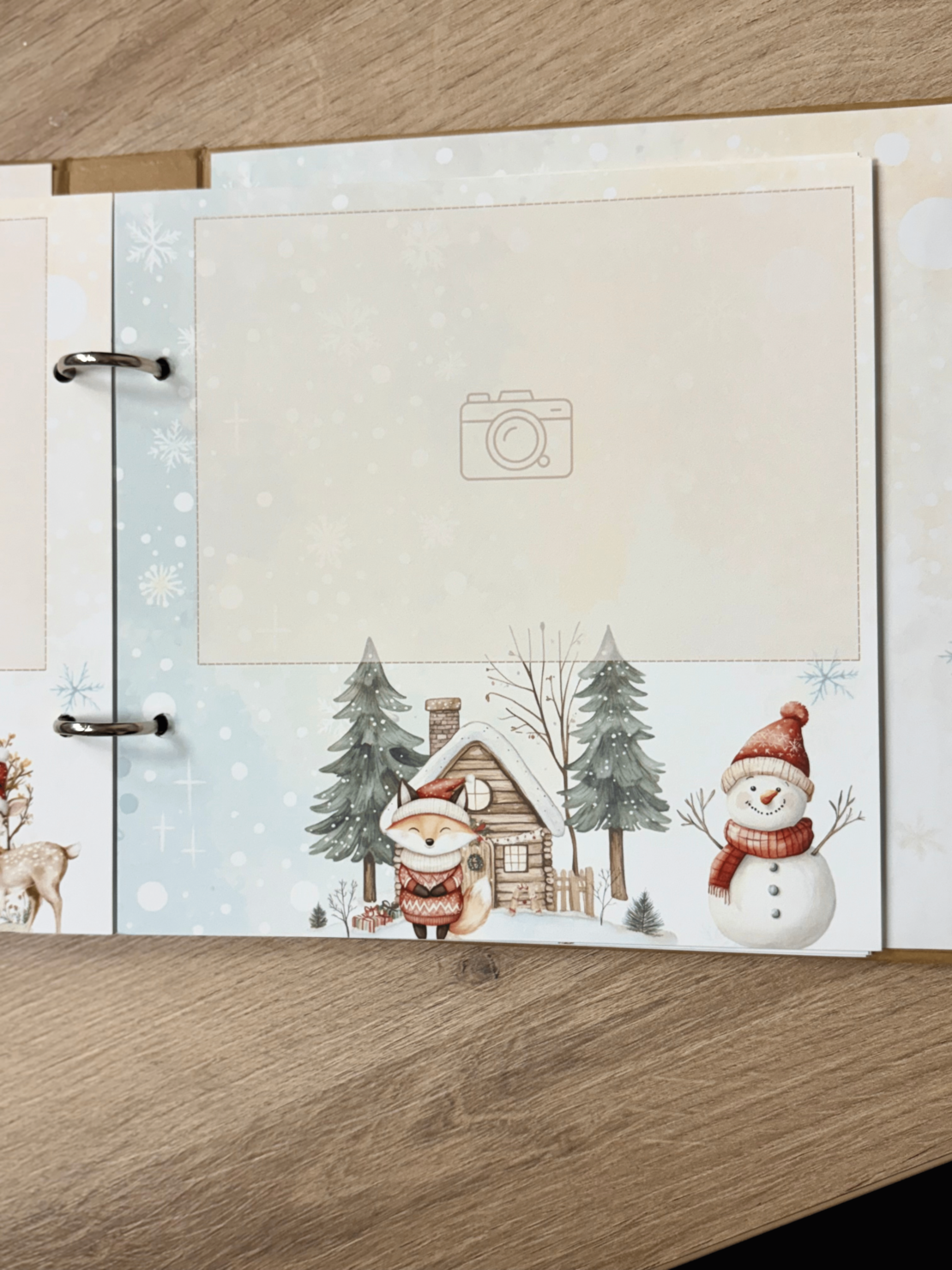 CRAFTONA Албум дневник с ринг механизъм – коледен горски свят