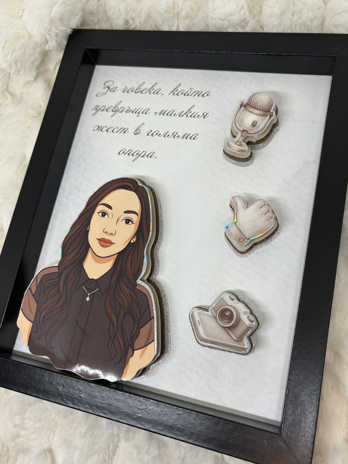 CRAFTONA Рамка с 3д изображение по снимка - UGC подарък