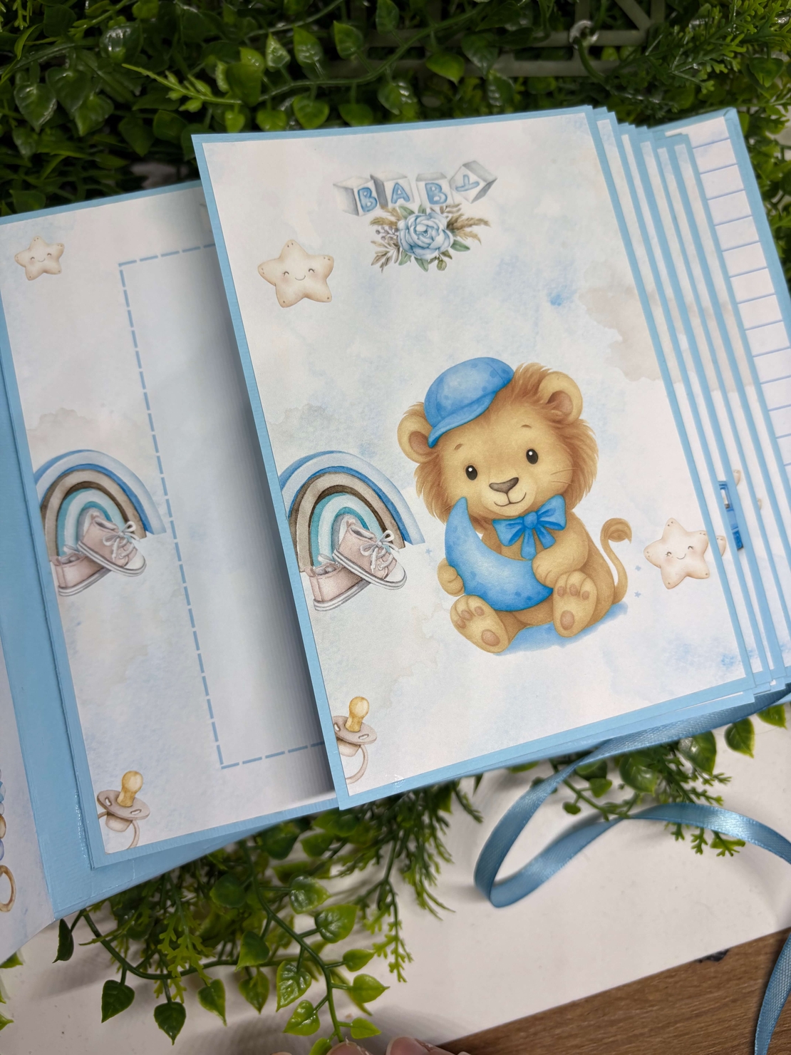 Албум-дневник „Сини лъвчета“ – персонализиран