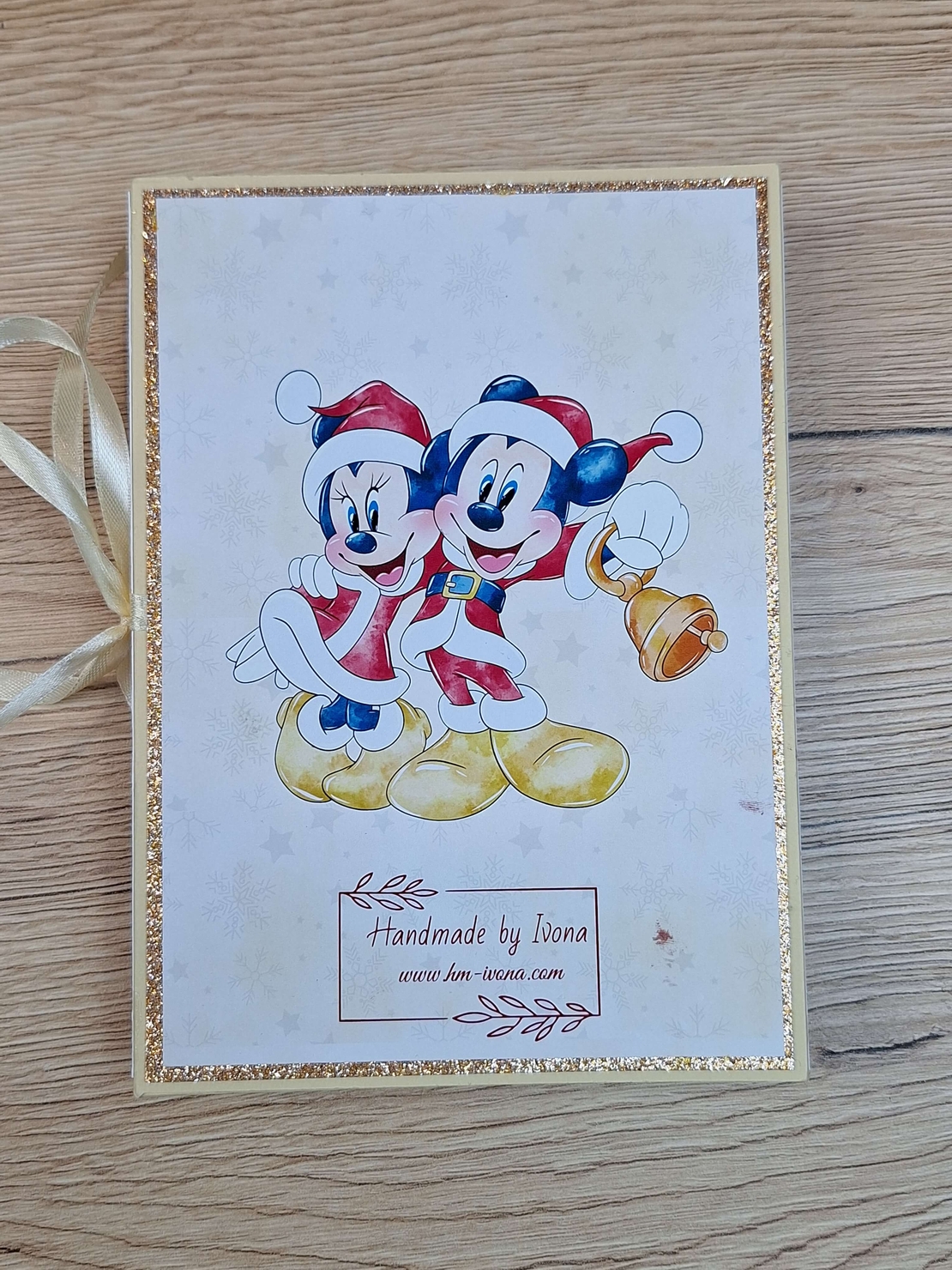 CRAFTONA Коледен албум с фотокарти – мики и мини маус