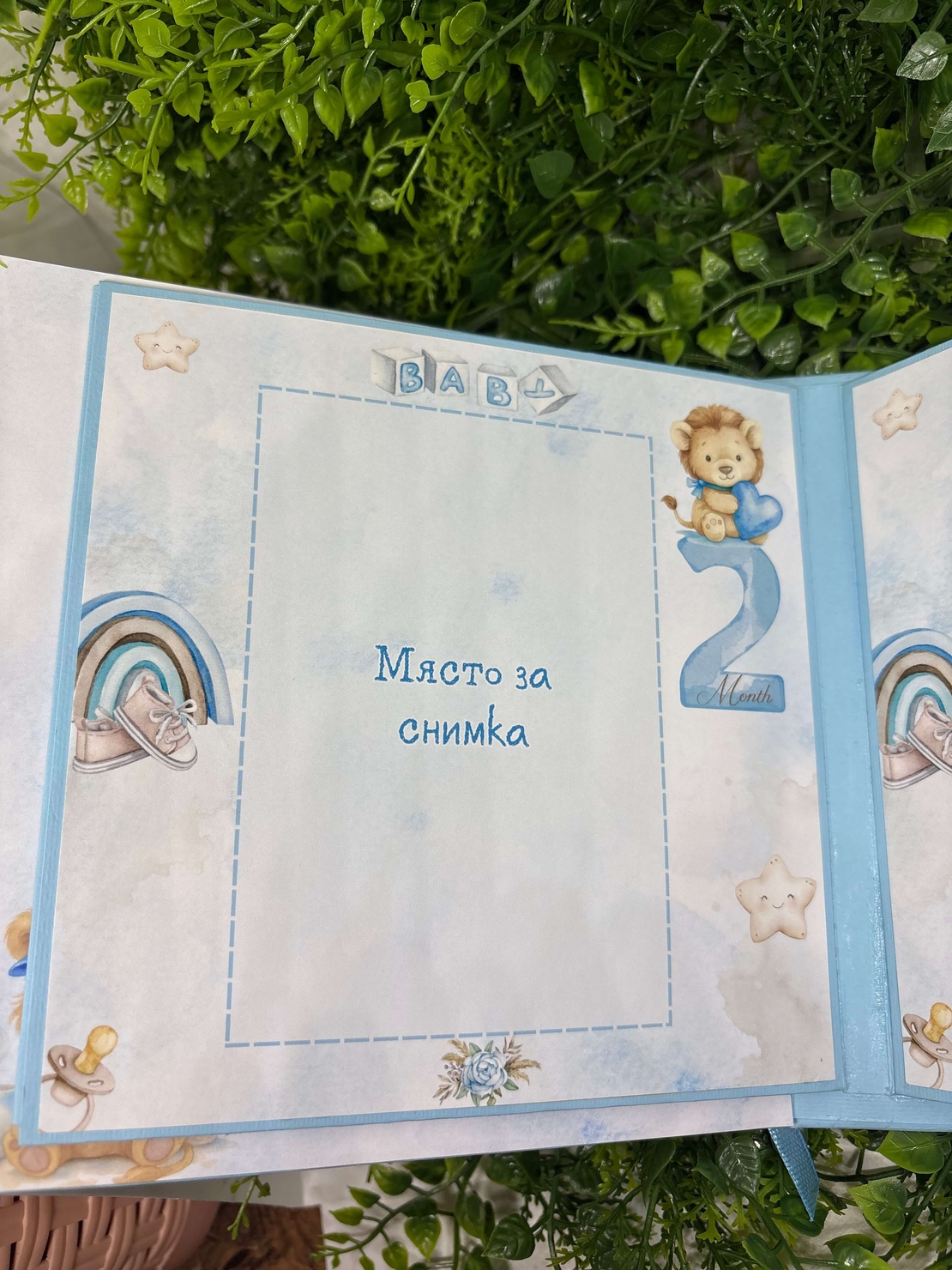 Албум-дневник „Сини лъвчета“ – персонализиран