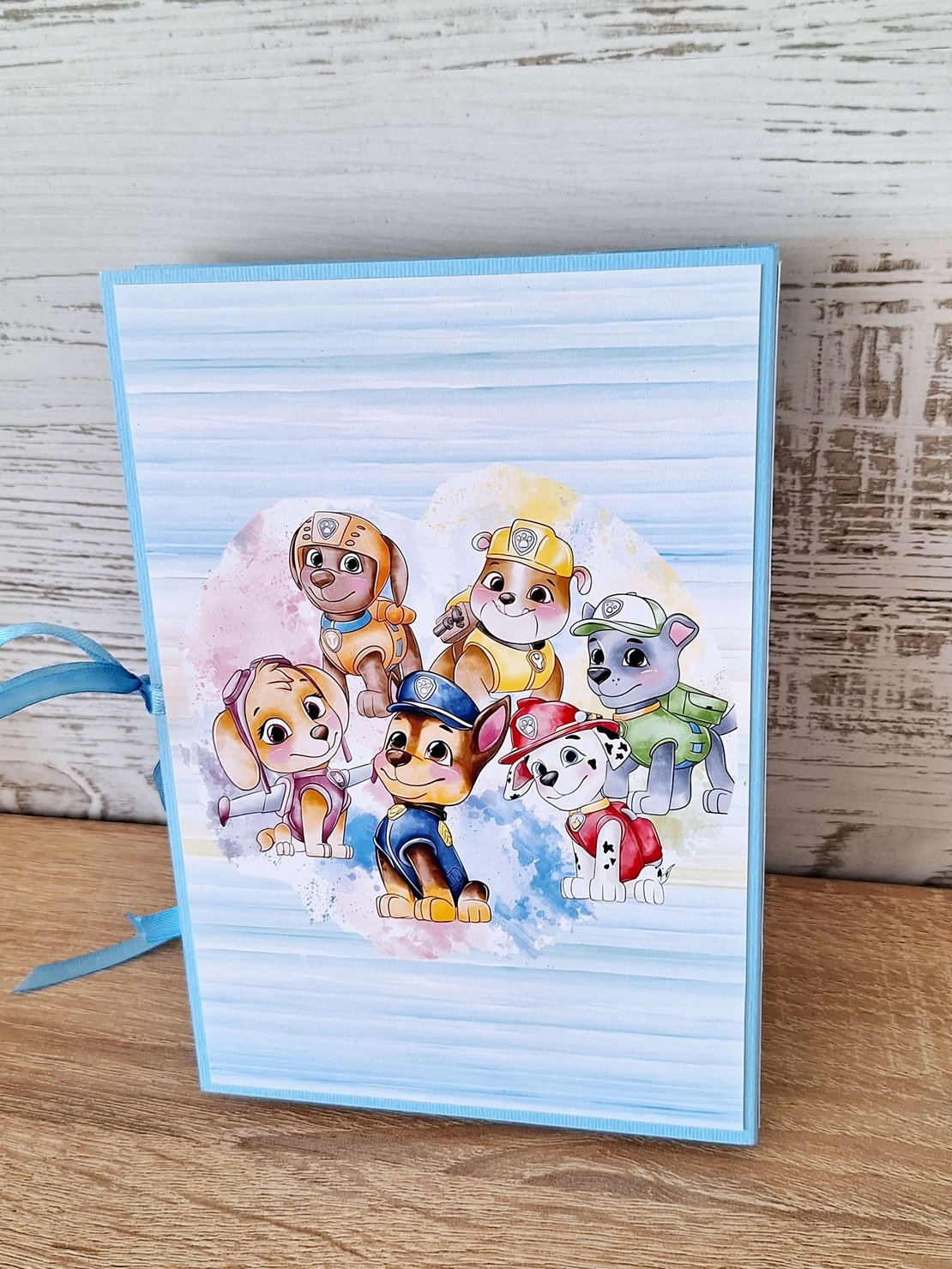 Мини албум картичка HM Ivona - луксозен дизайн с 3D Paw Patrol