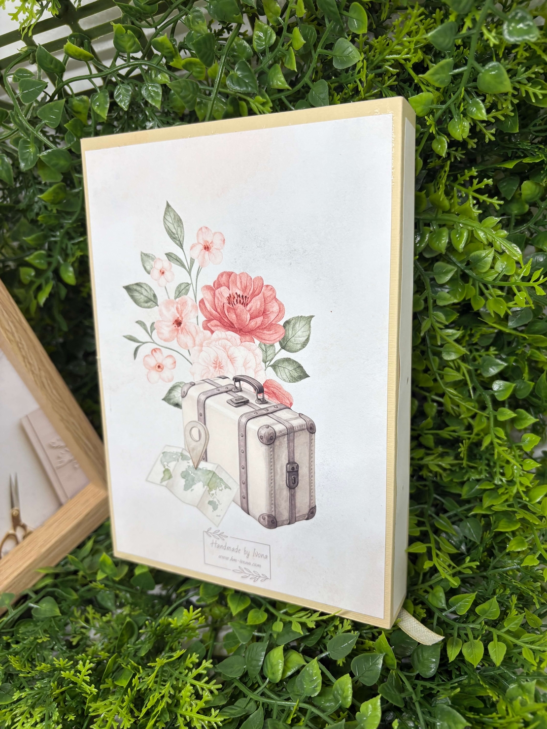 Картичка с шоколад Арт портрет | Craftona | Картички с шоколад