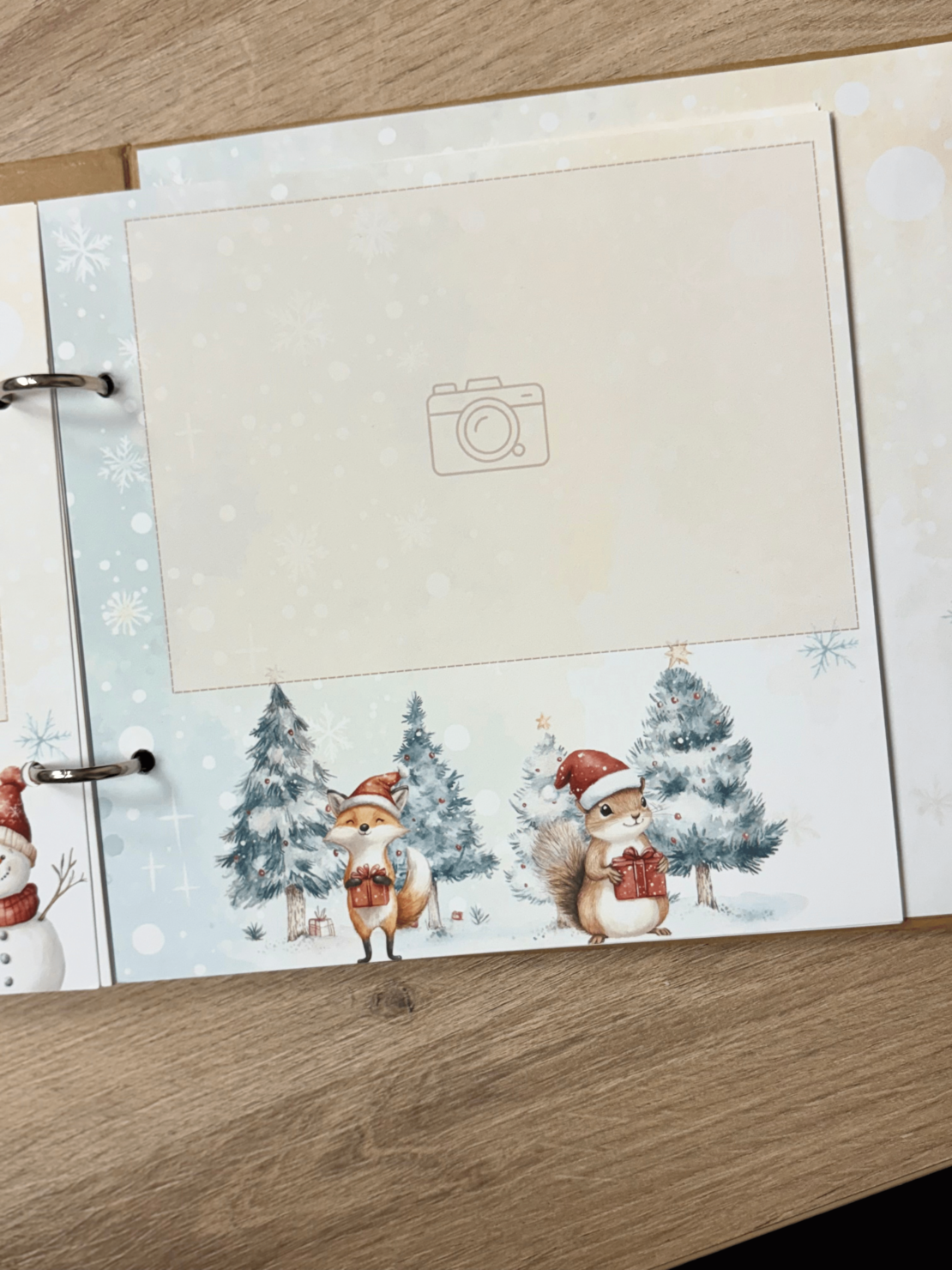 CRAFTONA Албум дневник с ринг механизъм – коледен горски свят
