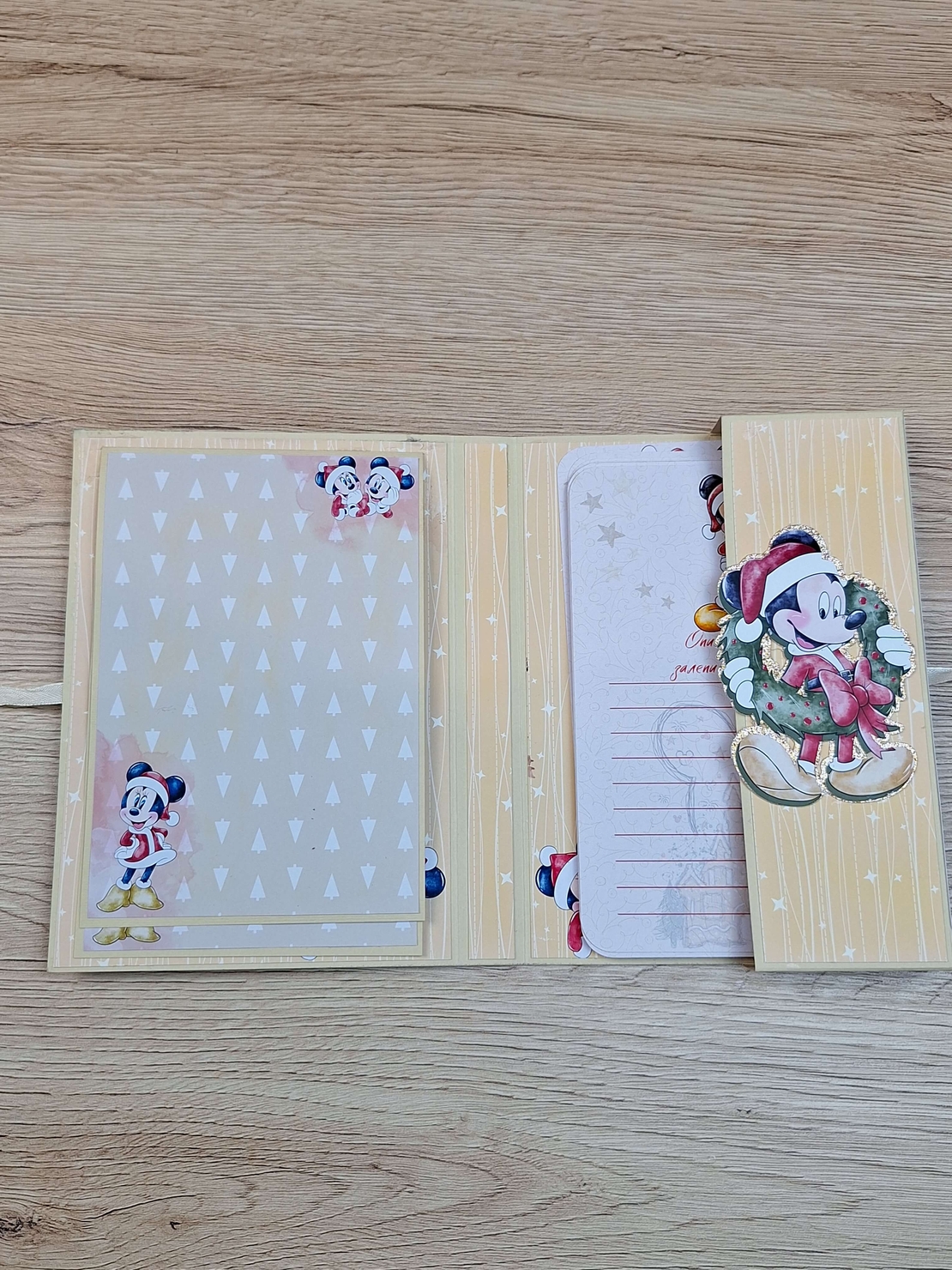 CRAFTONA Коледен албум с фотокарти – мики и мини маус