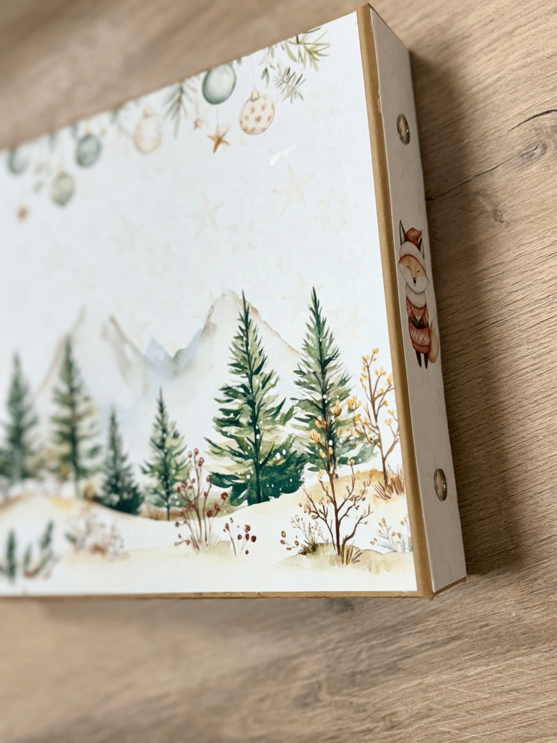CRAFTONA Албум дневник с ринг механизъм – коледен горски свят
