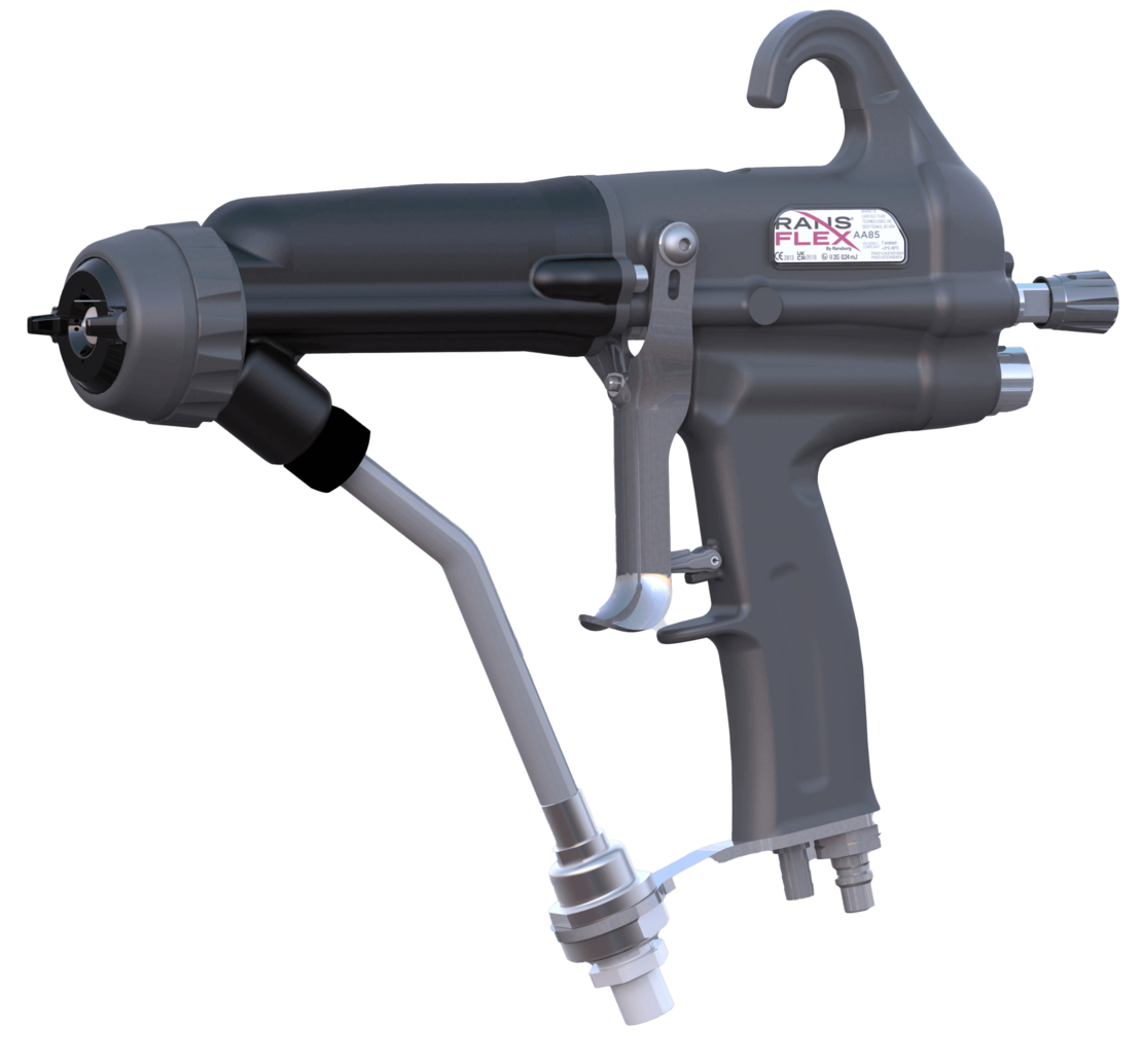 Ransburg RansFlex AA85 Air-Assisted Airless електростатичен пистолет високо налягане