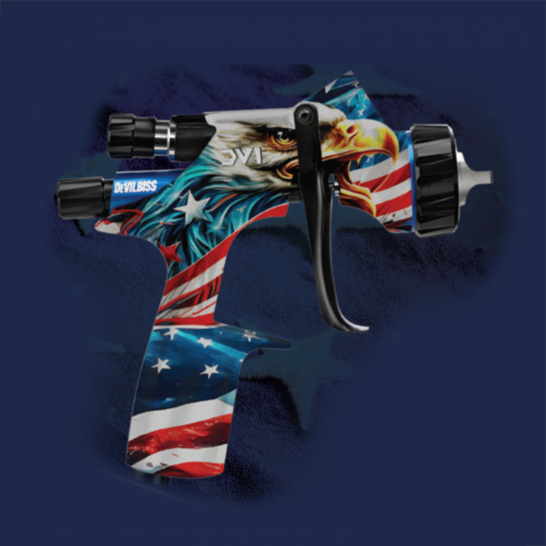 DeVilbiss DV1 Limited Edition Screamin’ Eagle Пистолет за боядисване