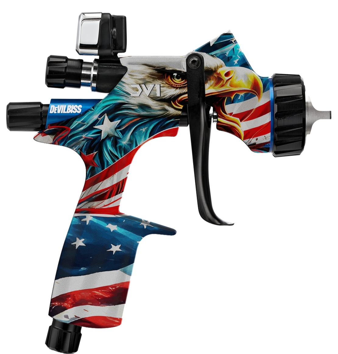 DeVilbiss DV1 Digital Limited Edition Screamin’ Eagle Пистолет за боядисване
