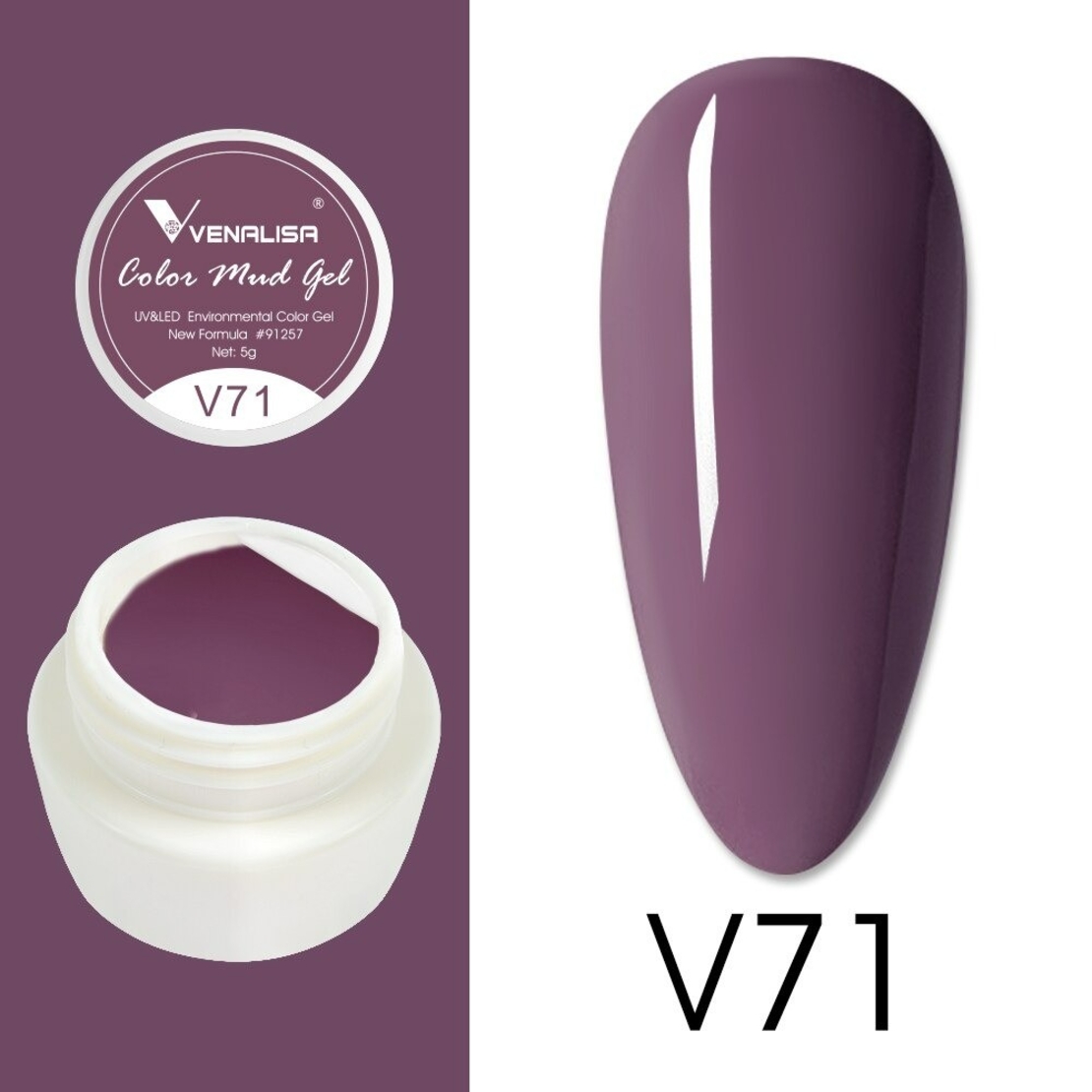 Venalisa Mud gel- бои за рисуване