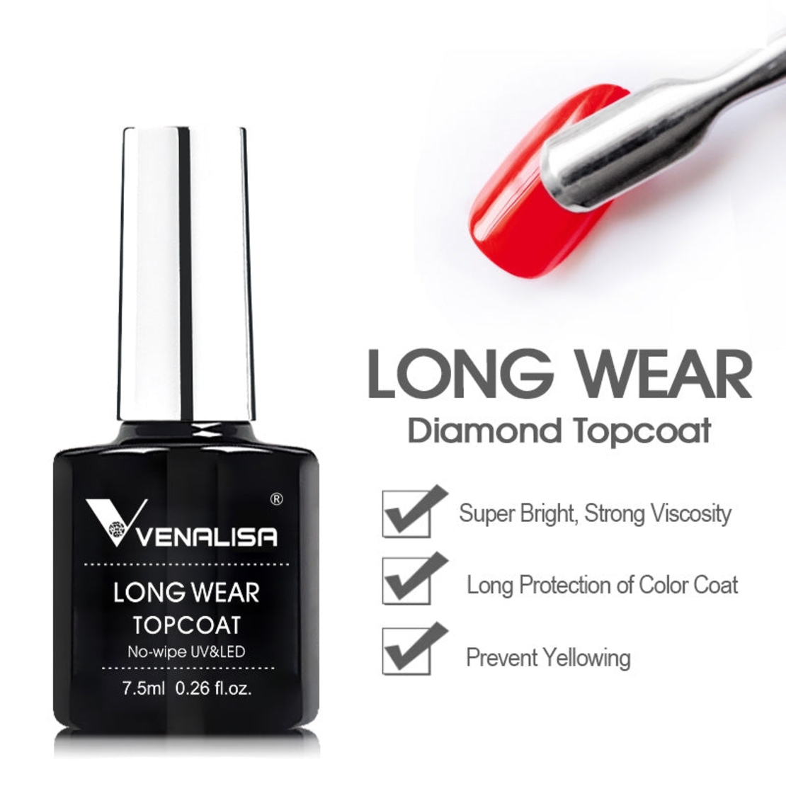 Venalisa Long WEAR TOPCOAT