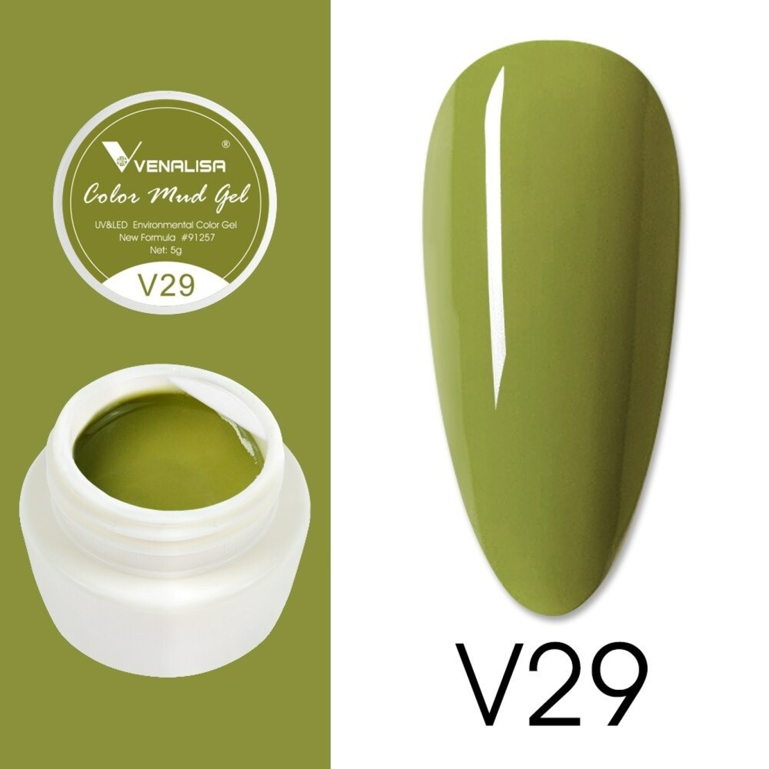 Venalisa Mud gel- бои за рисуване