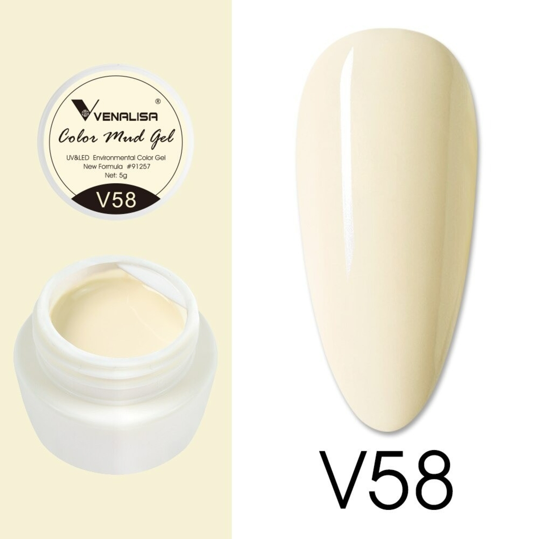 Venalisa Mud gel- бои за рисуване