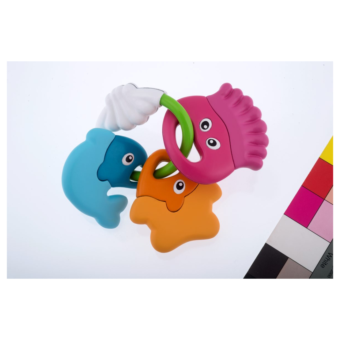 CHICCO Детска играчка Чесалка гумени Рибки