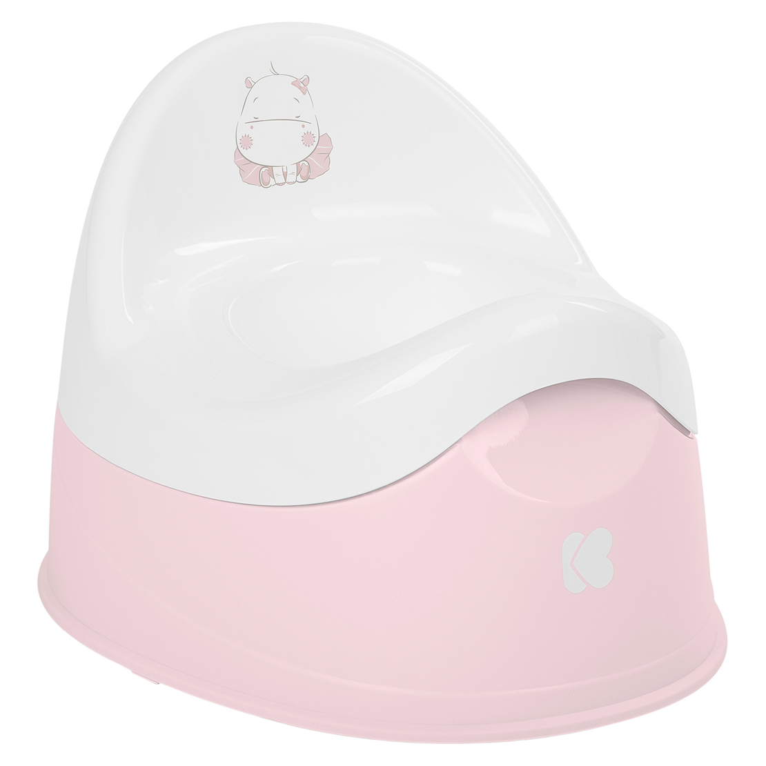 KikkaBoo Гърне с Отстраняваща се Седалка Hippo Pink
