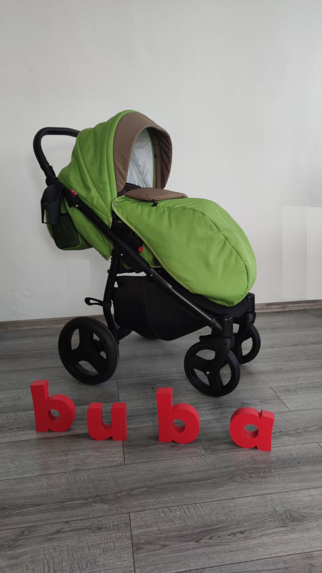  Бебешка количка 3в1 Buba Bella, Green нарушена опаковка 