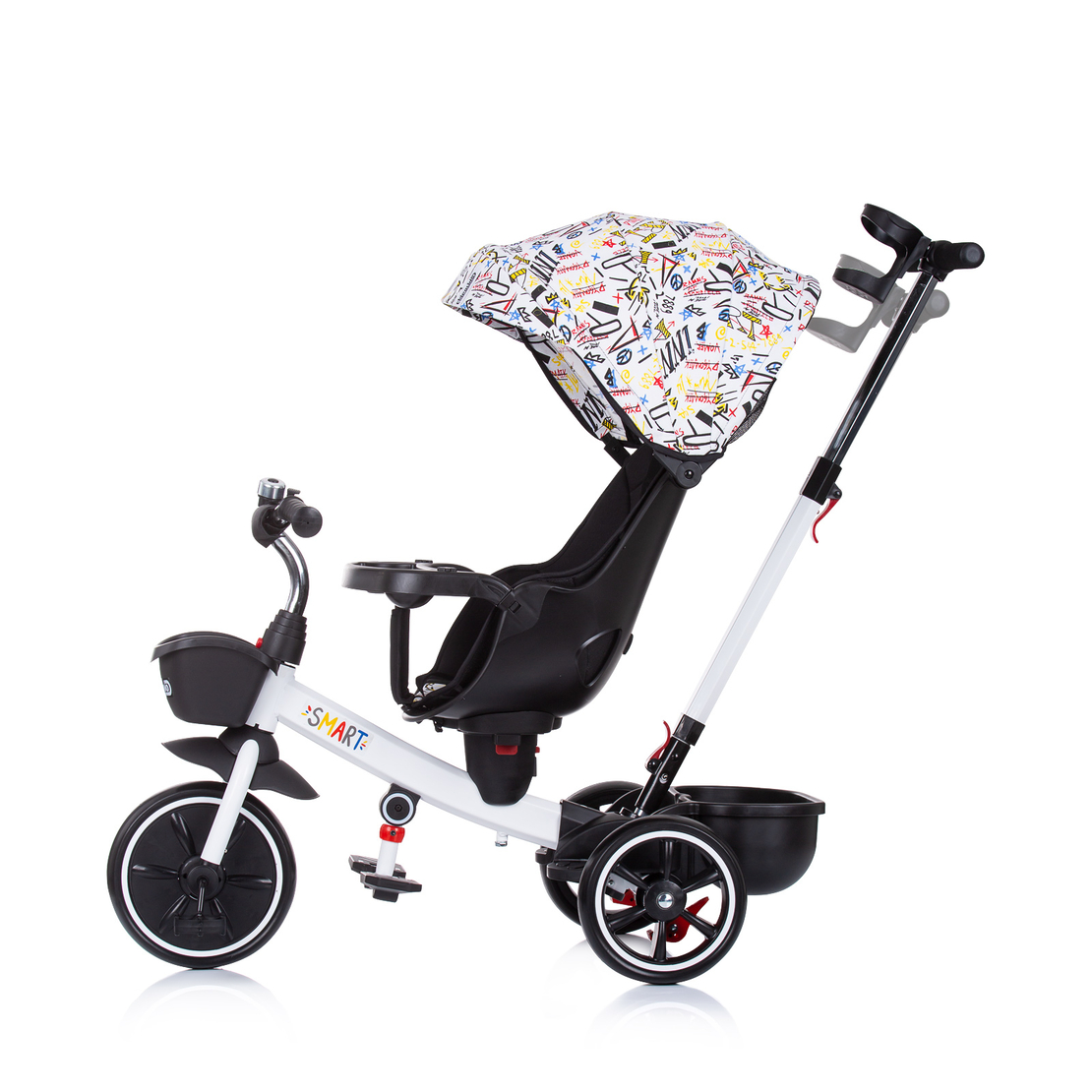 Chipolino Триколка със Сенник Smart Бяла