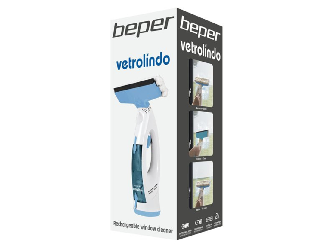  Стъклочистачка Beper 50.550 3в1 Vetrolindo, Бял/Син 