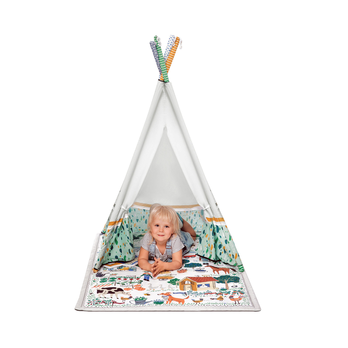  Образователна гимнастика KinderKraft LITTLE GARDENER, 3 в 1 