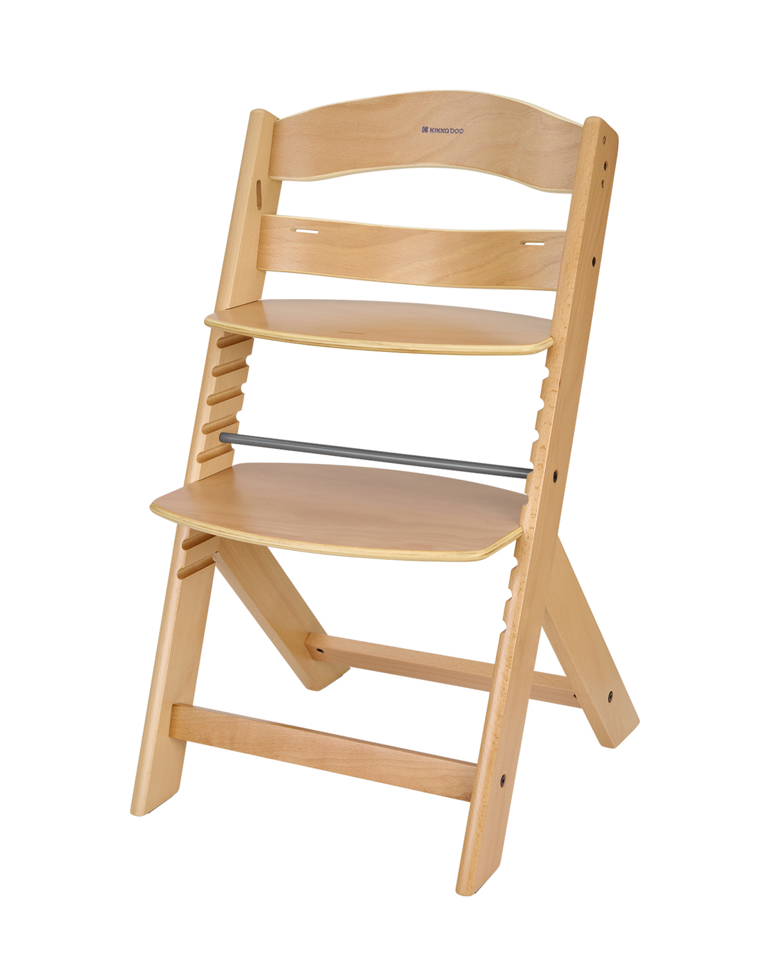 KikkaBoo Дървен Стол за Храненe Nordy Wood