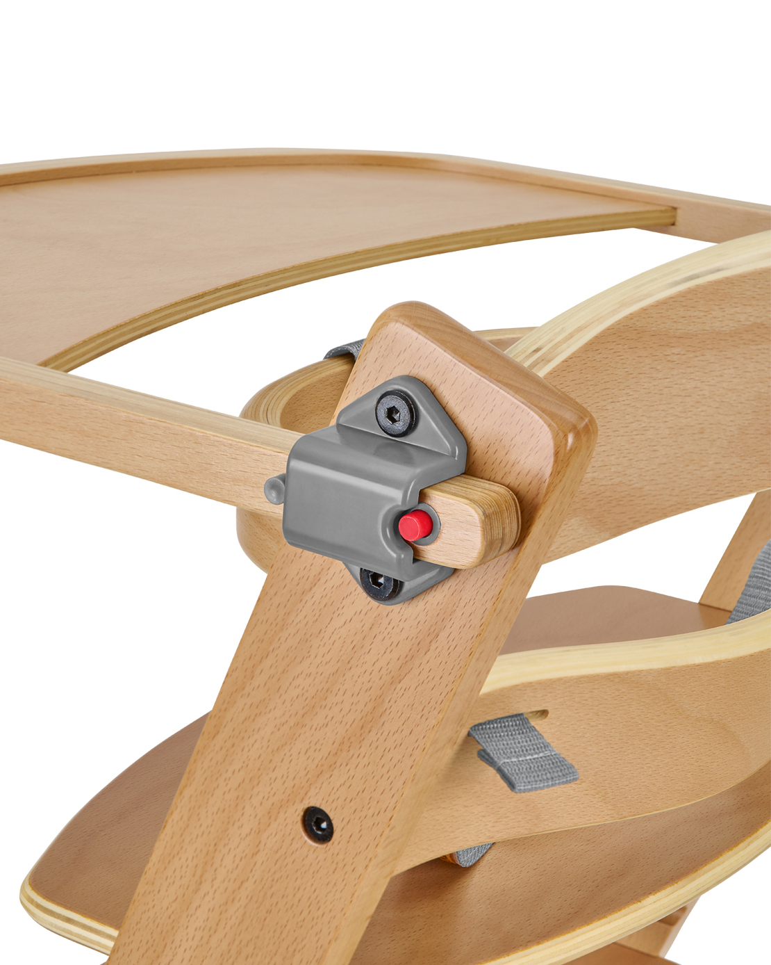 KikkaBoo Дървен Стол за Храненe Nordy Wood