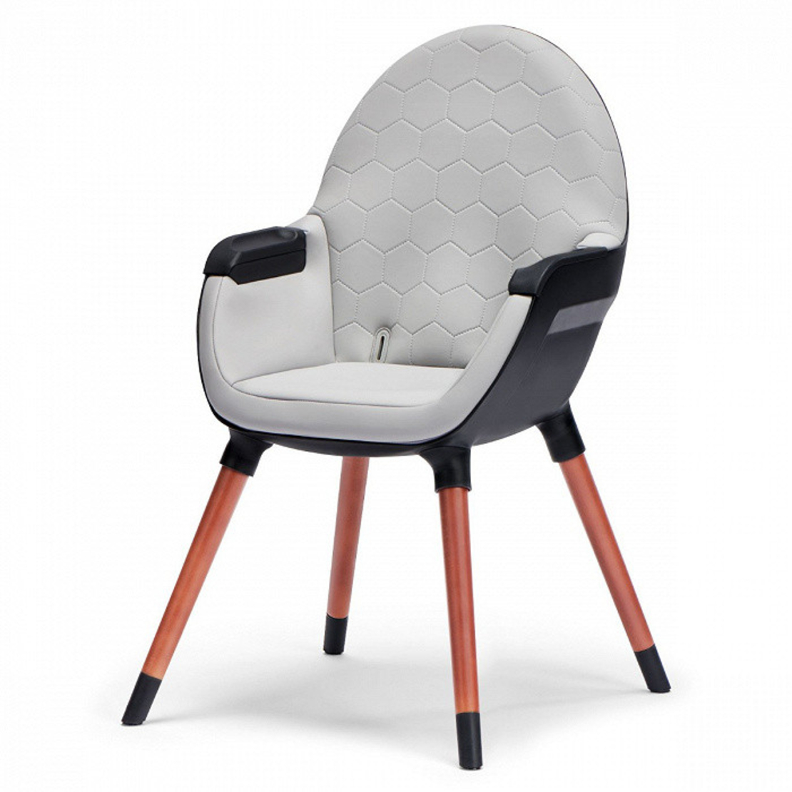  Столче за хранене 2 в 1 KinderKraft FINIX, Сиво 