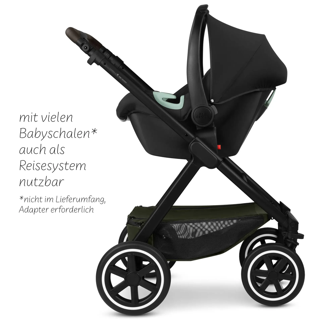ABC Design Samba 2 Avocado Комбинирана Детска Количка 2 в 1