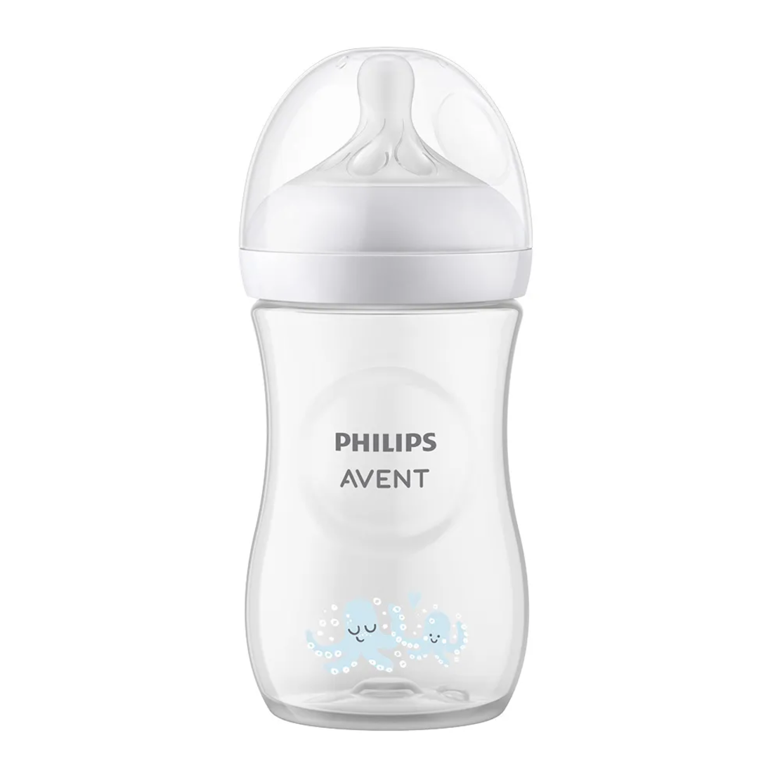 Philips Avent КОМПЛЕКТ за Бебе Natural Response 3.0 Шишета РР 2 х 260мл + 2 х Залъгалки (0-6) Море
