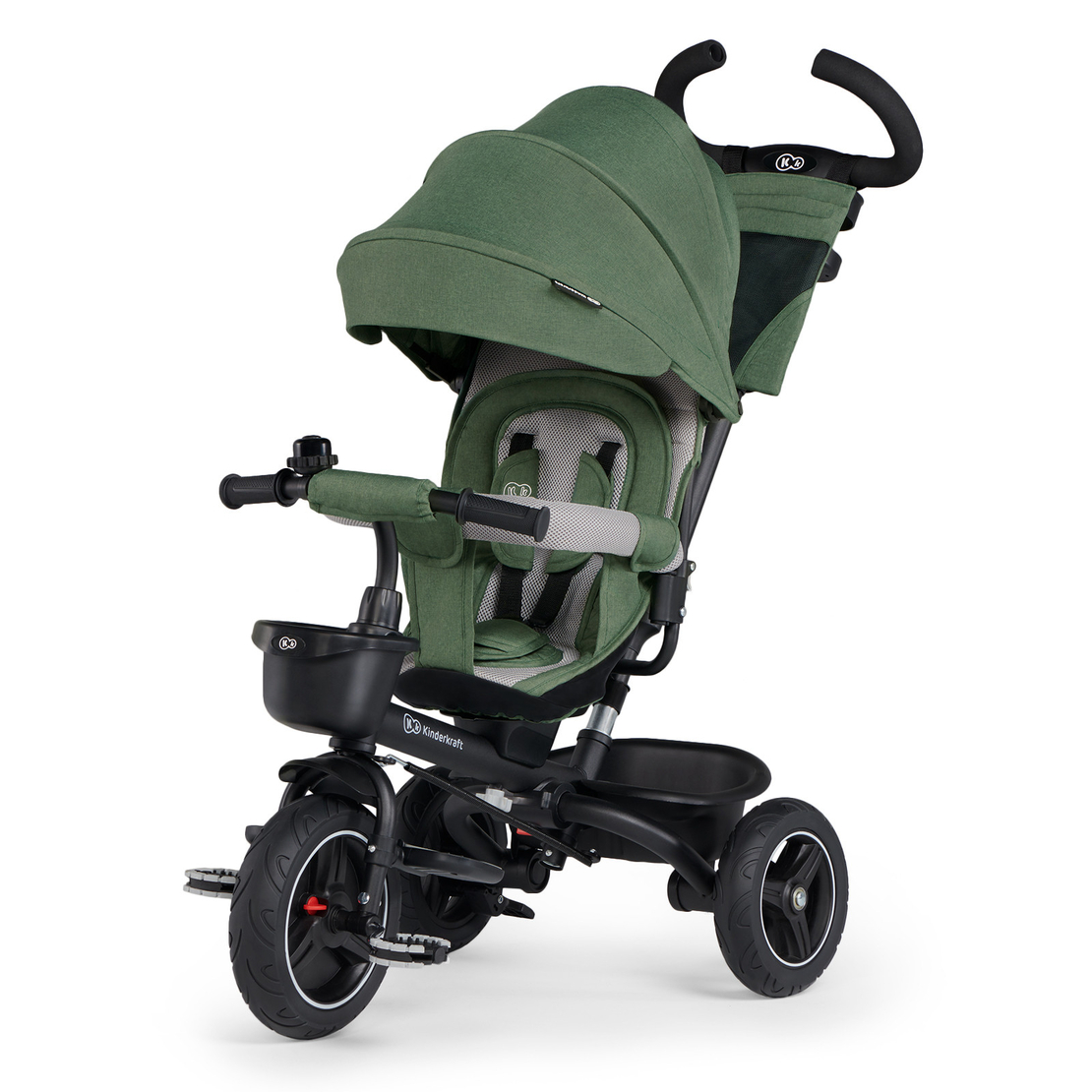  Триколка Kinderkraft SPINSTEP, зелена 