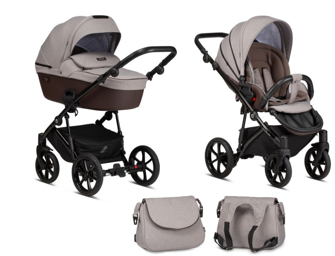 Tutis Viva Life Warm Grey 068 Комбинирана Детска Количка 2 в 1