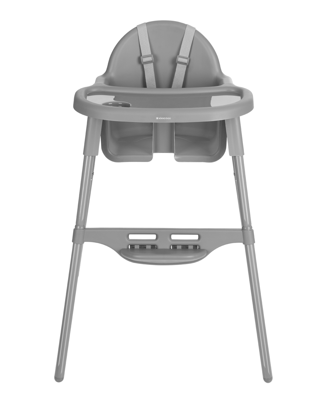 KikkaBoo Стол за Хранене 2в1 Jammy Grey