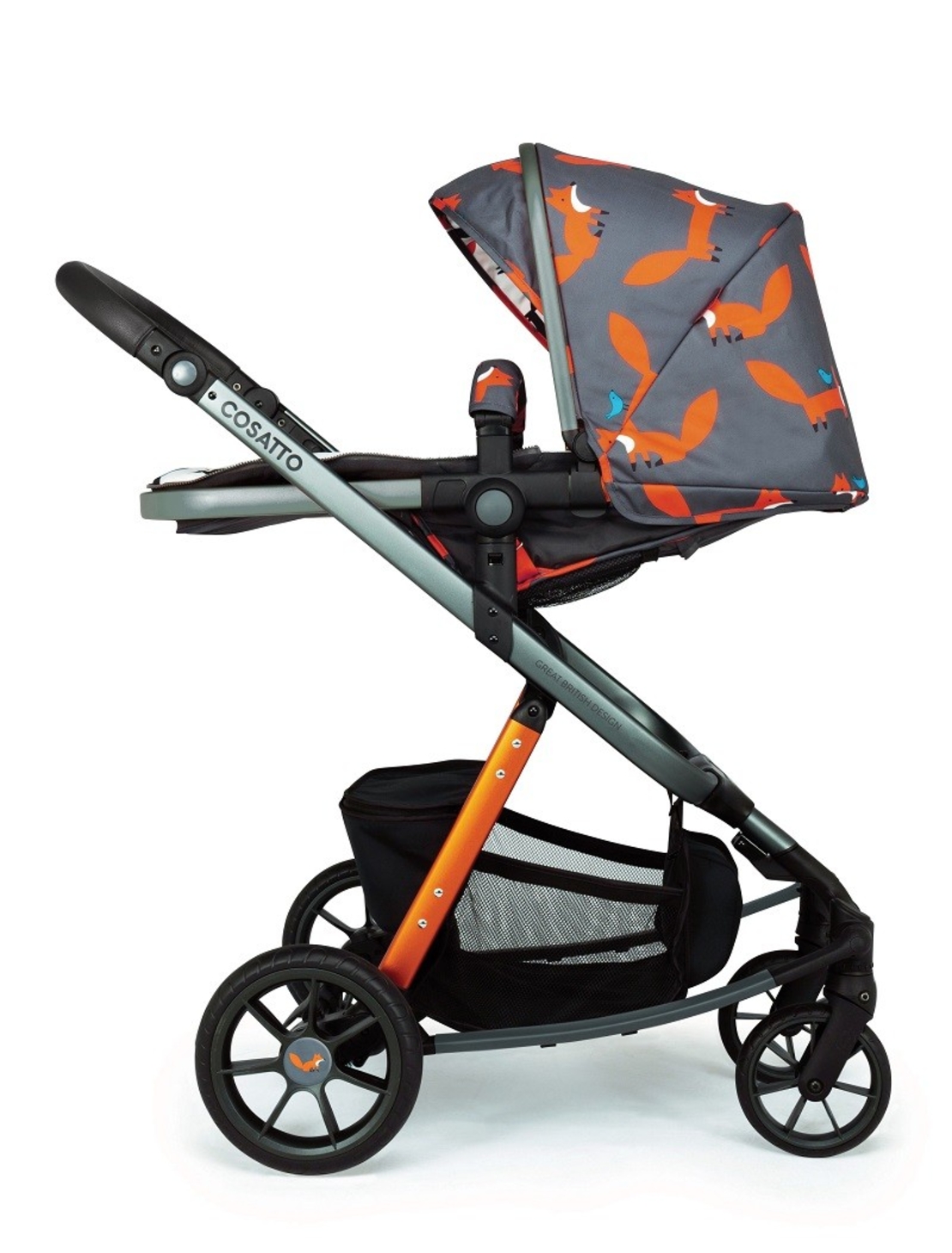Количка Cosatto Giggle Quad 3 в 1 CHARCOAL MISTER FOX