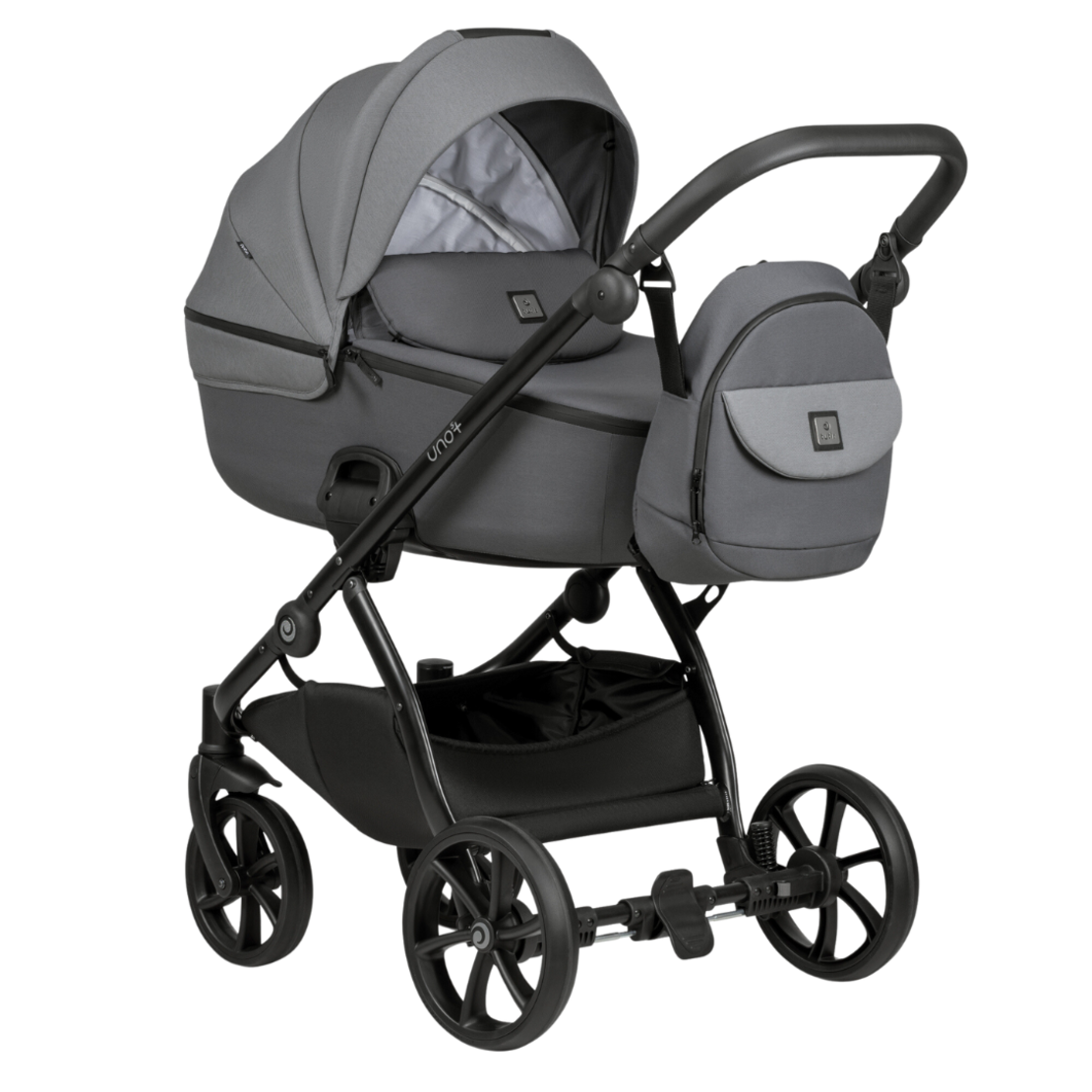 Tutis Uno5+ Grey 022  Комбинирана Детска Количка  2 в 1