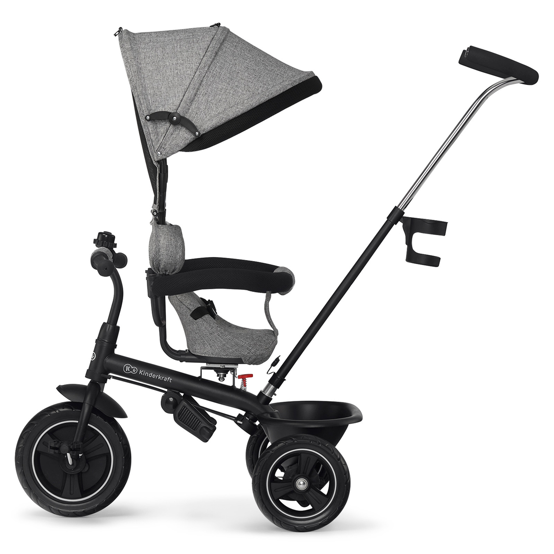  Триколка KinderKraft FREEWAY, Сив меланж 
