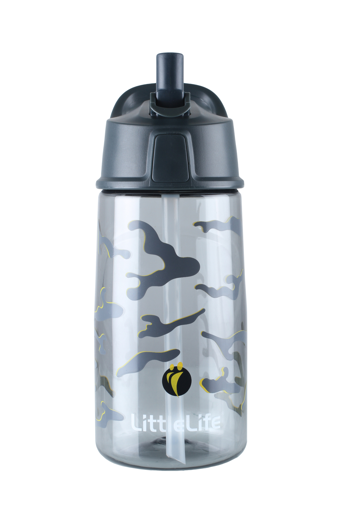  Неразливна бутилка за вода LittleLife L15150, 550мл, Черна 