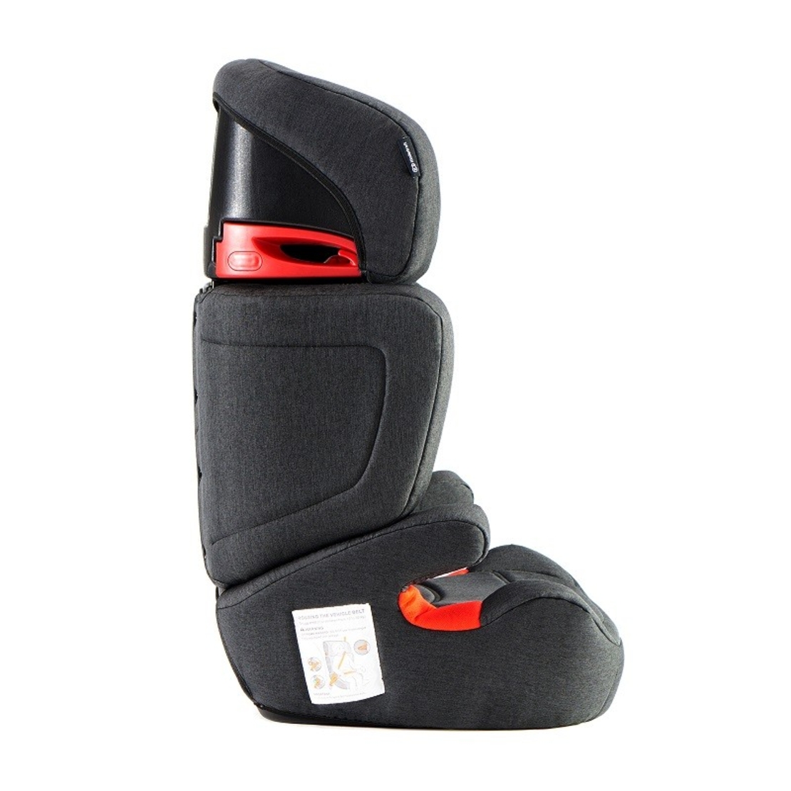  Столче за кола KinderKraft Junior IsoFIX, Черен 