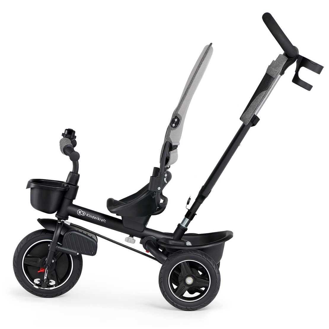  Триколка Kinderkraft SPINSTEP, сива 