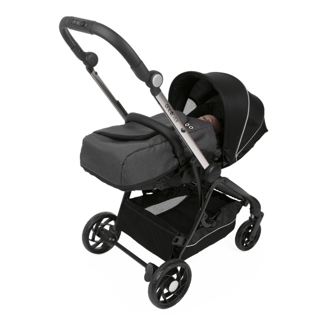 CHICCO Количка ONE4EVER 0м+ Pirate Black
