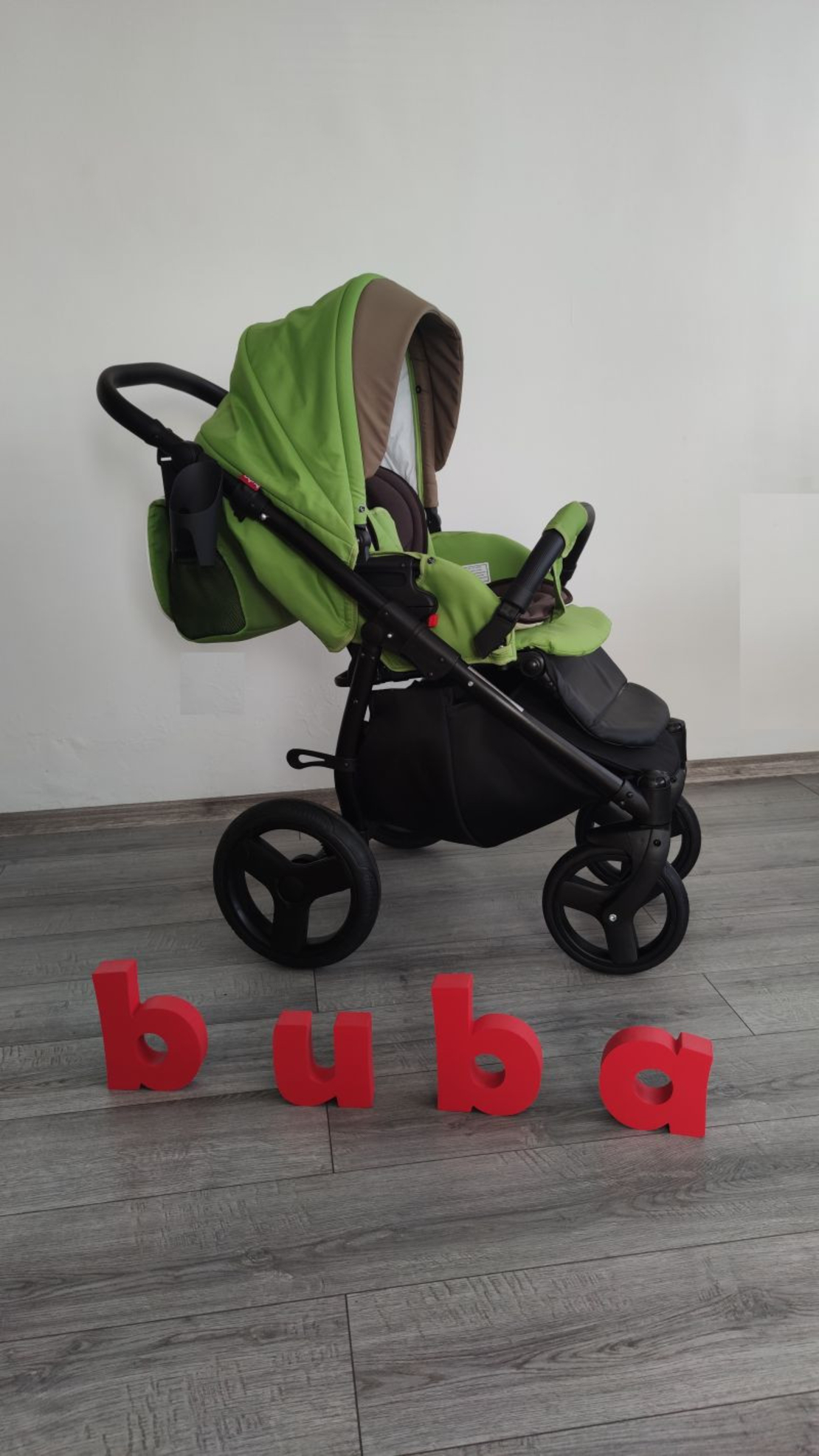  Бебешка количка 3в1 Buba Bella, Green нарушена опаковка 