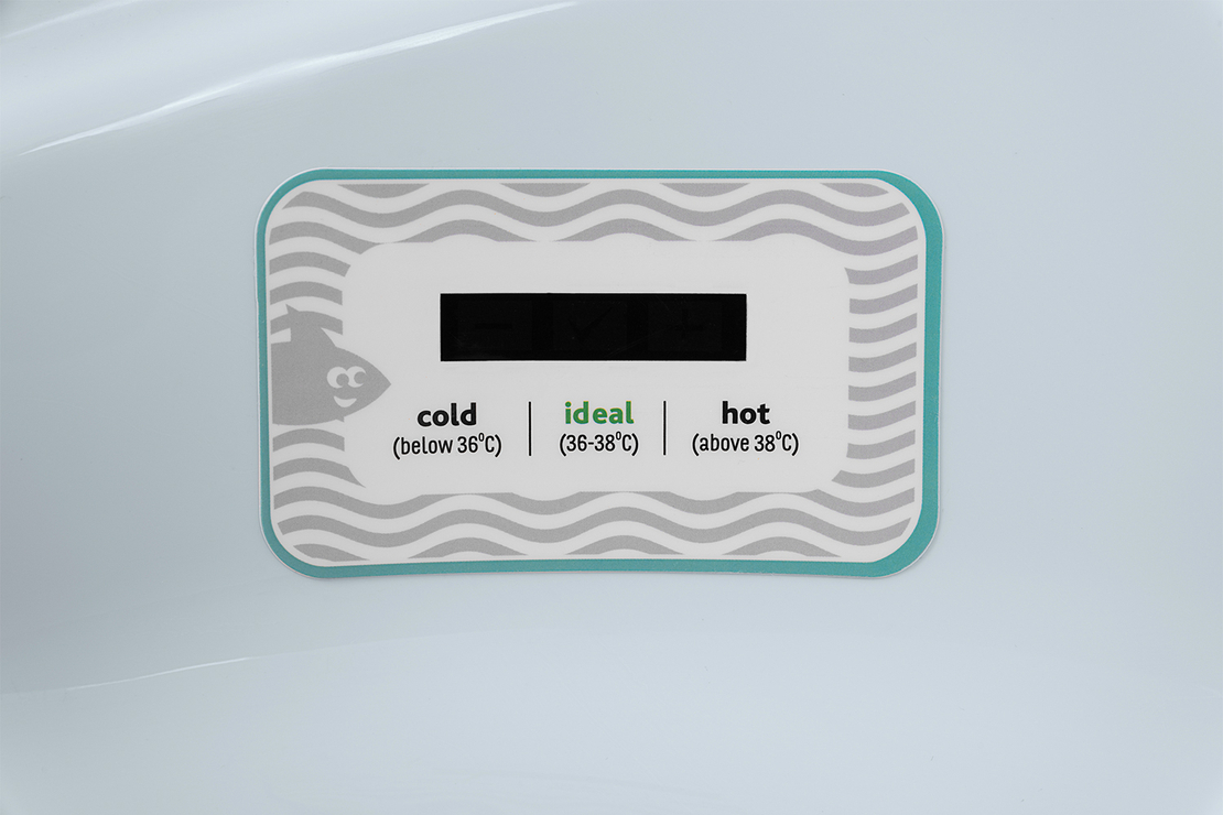 KikkaBoo Вана Анатомична Hippo 94cm Blue