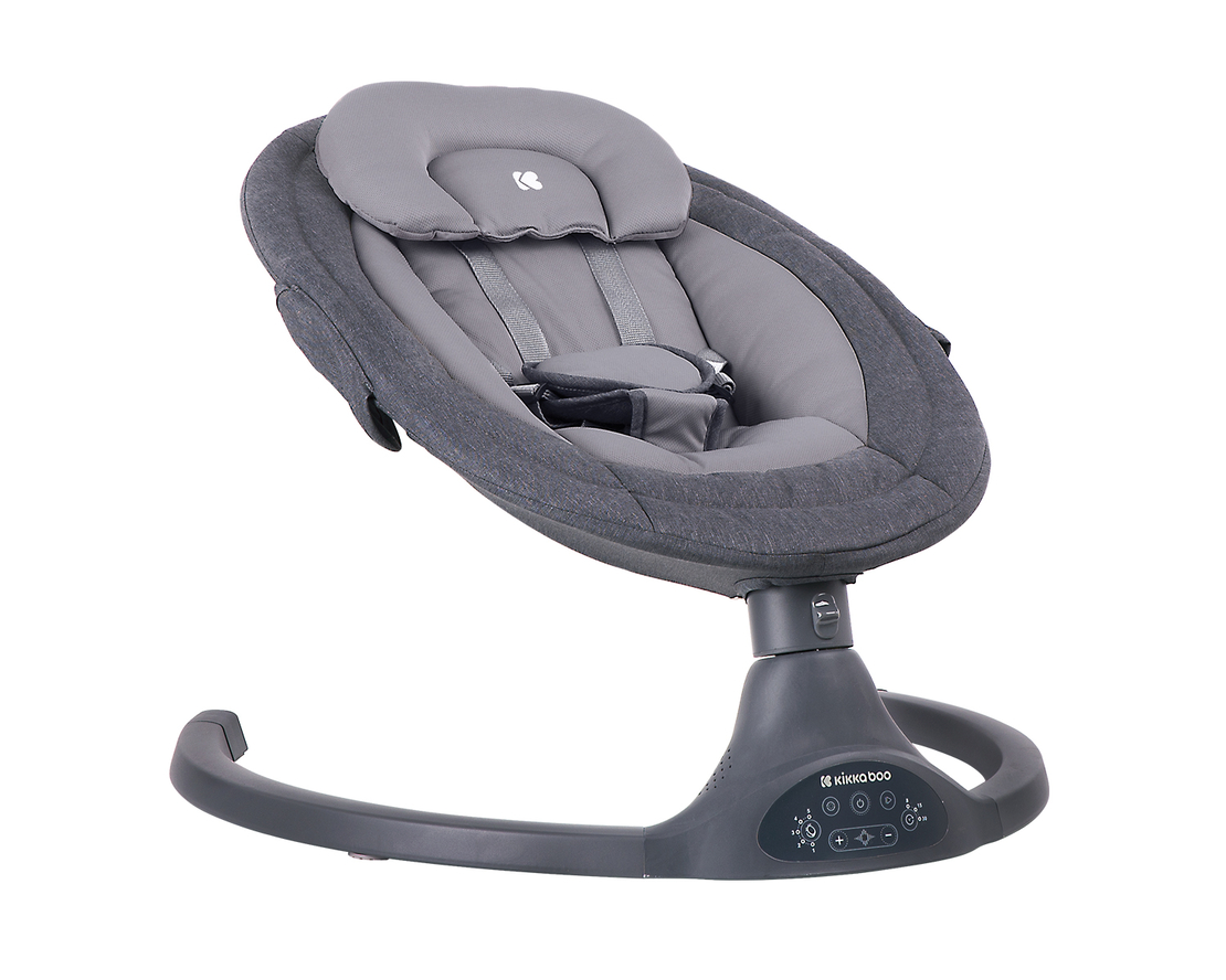 KikkaBoo Електрическа люлка Codie Dark Grey