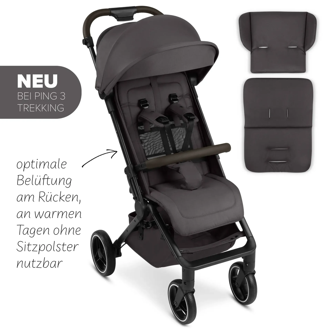 ABC Design Ping 3 Travel Trekking Falcon Комбинирана Детска Количка 2 в 1