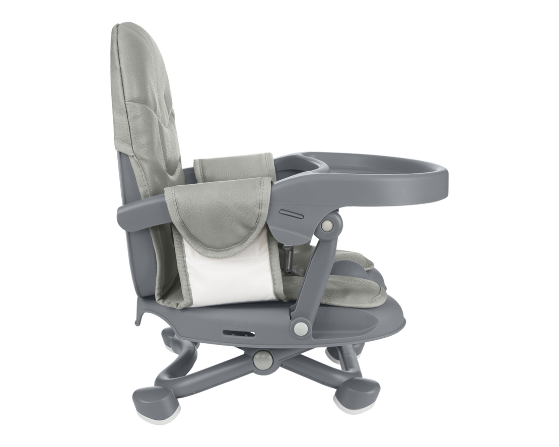 KikkaBoo Седалка за Хранене Повдигаща Pappo Grey 2025