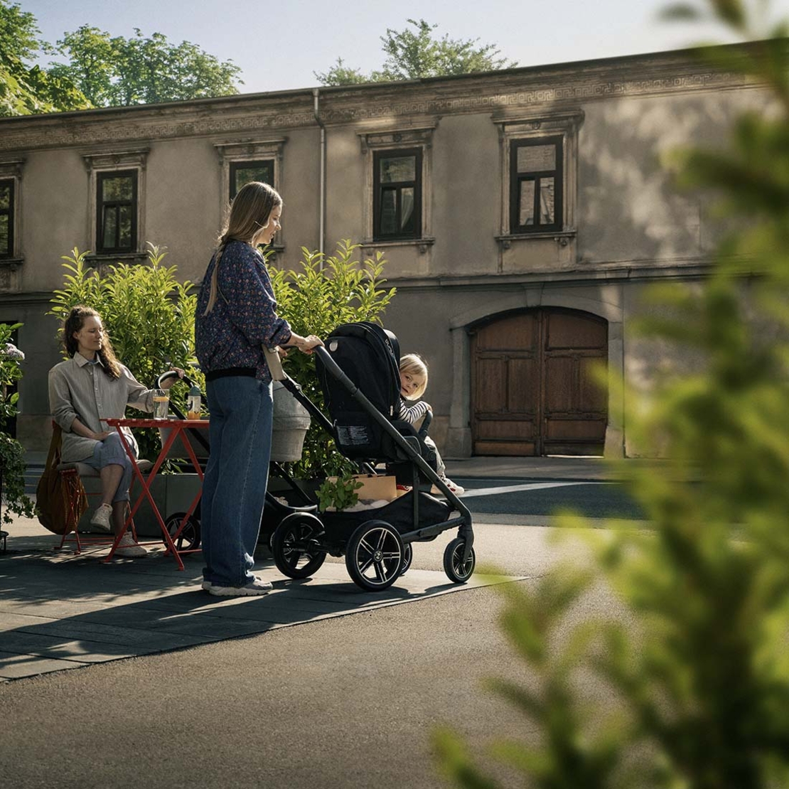 Nuna MIXX Next BMW Element Кош за Новородено за модели колички Nuna MIXX и Nuna TRIV и Nuna TRVL и Nuna IXXA