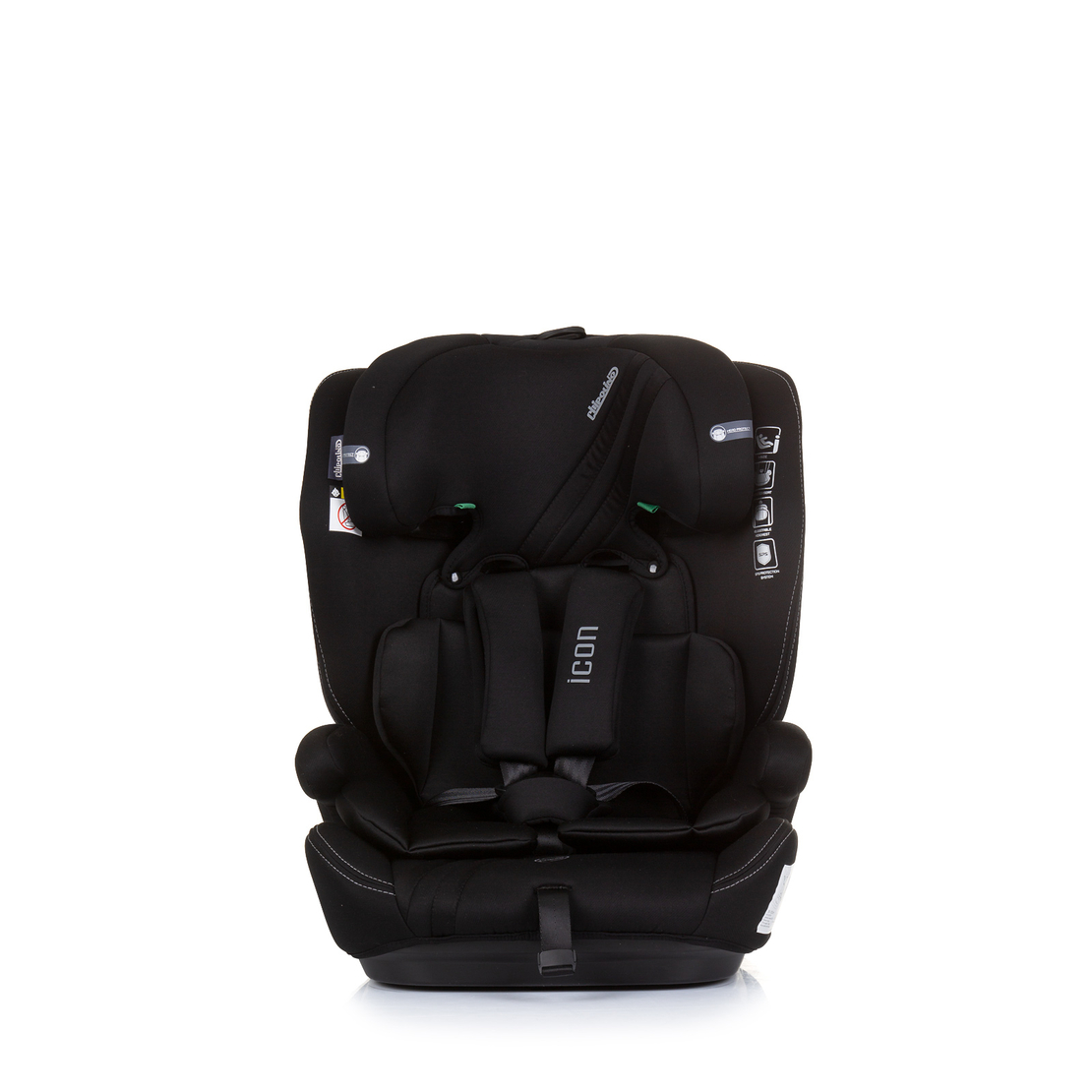 Chipolino Столче за кола I-size 76-150 cm ICON Обсидиан