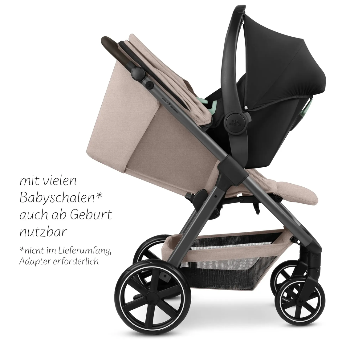 ABC Design Avus 2 Camel Комбинирана Детска Количка