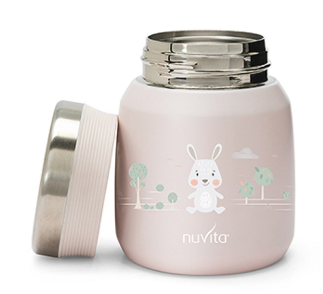  Контейнер за храна 4471 Nuvita 300мл, розов 