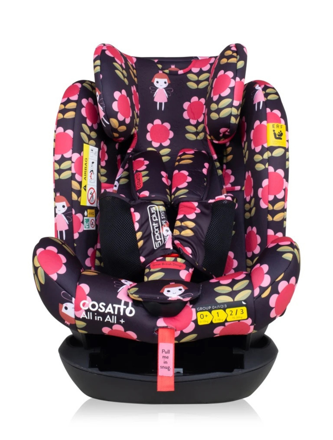  Столче за кола Cosatto All in All +, CT4867, Fairy Garden Daisy 