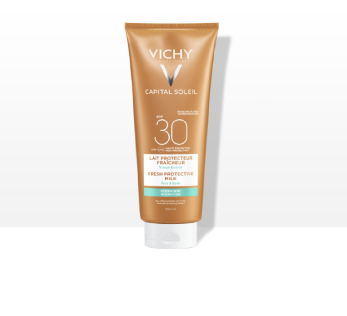 Vichy Soleil SPF 30+ Family Мляко за Лице и Тяло за Деца и Възрастни 300мл