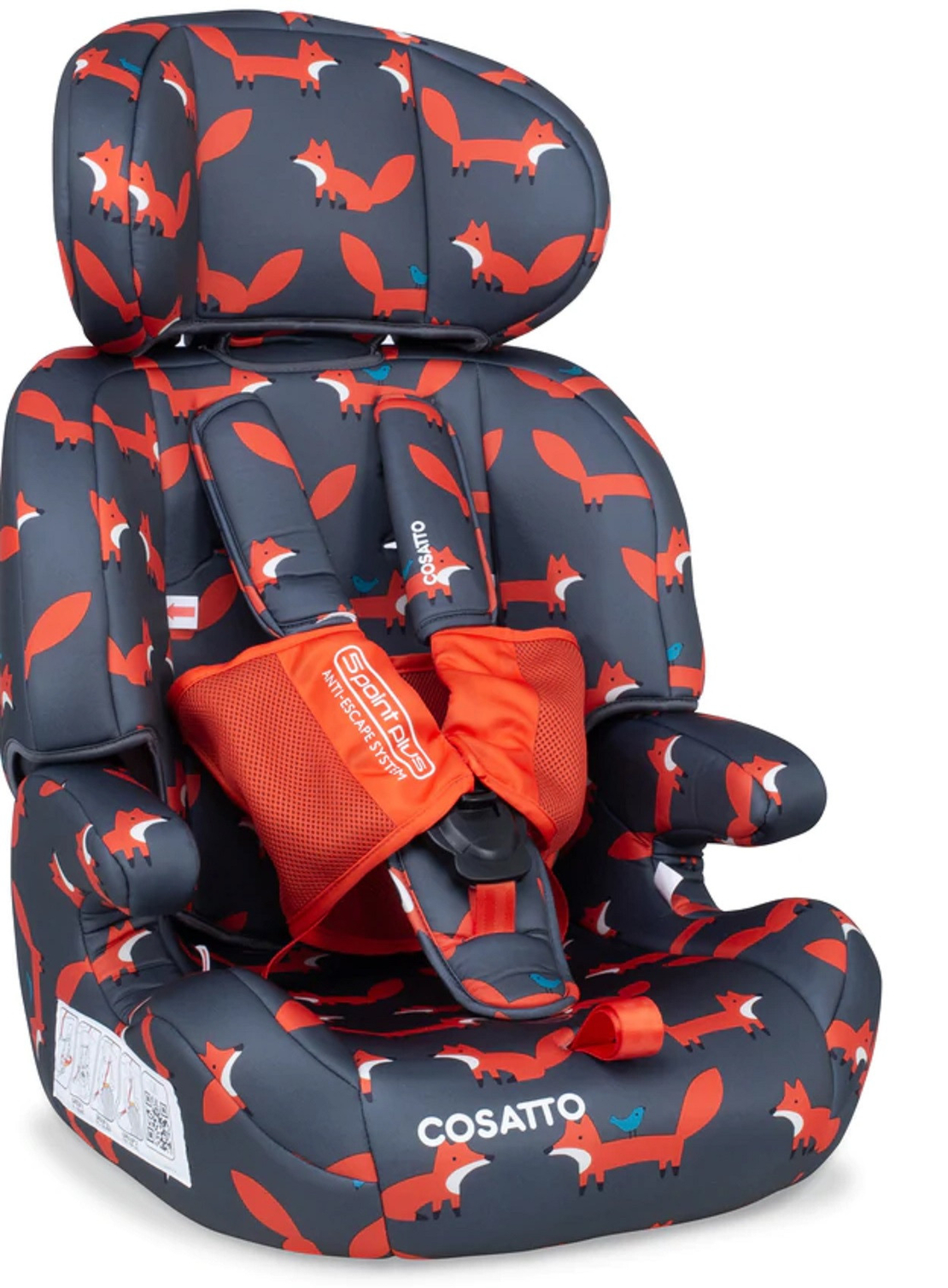  Столче за кола Cosatto ZOOMI CHARCOAL MISTER FOX 